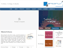 Tablet Screenshot of encorusexpo.com